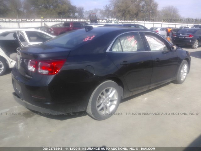 1G11C5SL1FF281689 - 2015 CHEVROLET MALIBU 1LT BLACK photo 4