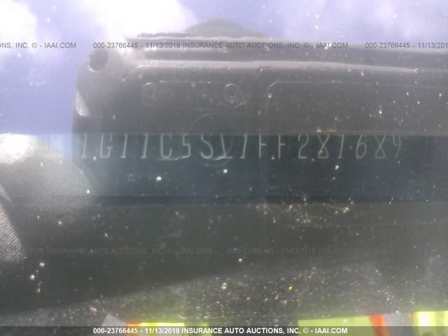 1G11C5SL1FF281689 - 2015 CHEVROLET MALIBU 1LT BLACK photo 9