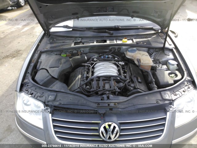 WVWRH63B43P267623 - 2003 VOLKSWAGEN PASSAT GLX 银色 照片 10