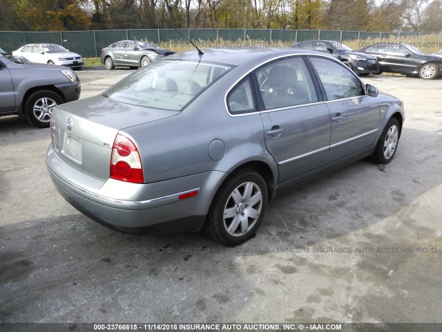 WVWRH63B43P267623 - 2003 VOLKSWAGEN PASSAT GLX 银色 照片 4