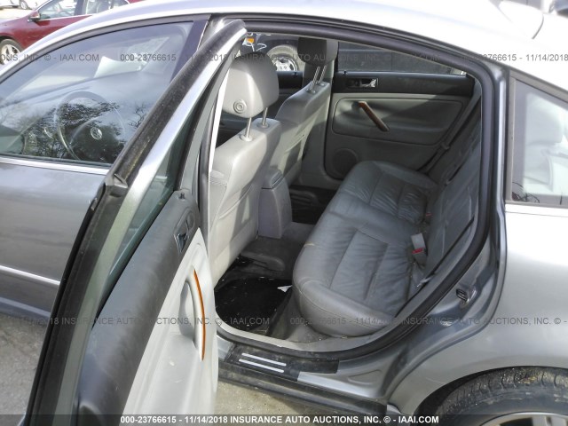 WVWRH63B43P267623 - 2003 VOLKSWAGEN PASSAT GLX 银色 照片 8