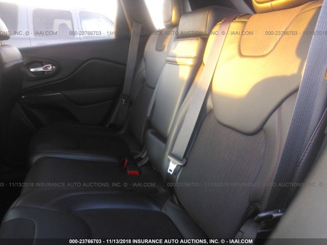 1C4PJMBS1FW668428 - 2015 JEEP CHEROKEE TRAILHAWK 黑色 照片 8