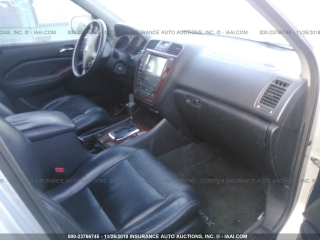 2HNYD18843H532370 - 2003 ACURA MDX SILVER photo 5