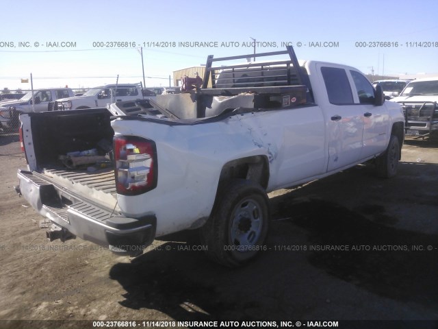 1GC1CUEG1FF536440 - 2015 CHEVROLET SILVERADO C2500 HEAVY DUTY WHITE photo 4