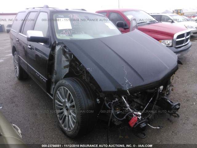 5LMJJ2HT7FEJ10365 - 2015 LINCOLN NAVIGATOR Czarny zdjęcie 1