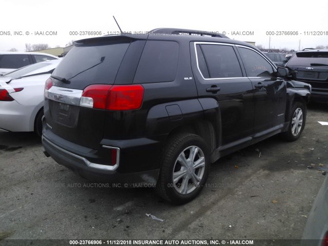 2GKALNEK8H6301741 - 2017 GMC TERRAIN SLE BLACK photo 4