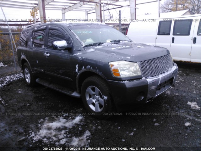 5N1AA08B94N708260 - 2004 NISSAN ARMADA SE/LE GRAY photo 1