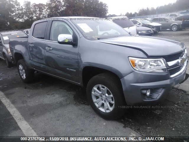 1GCGTCEN3J1135920 - 2018 CHEVROLET COLORADO LT GRAY photo 1