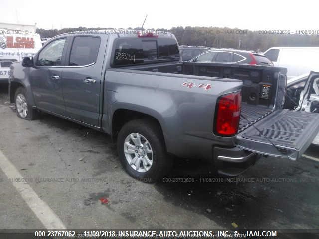 1GCGTCEN3J1135920 - 2018 CHEVROLET COLORADO LT GRAY photo 3