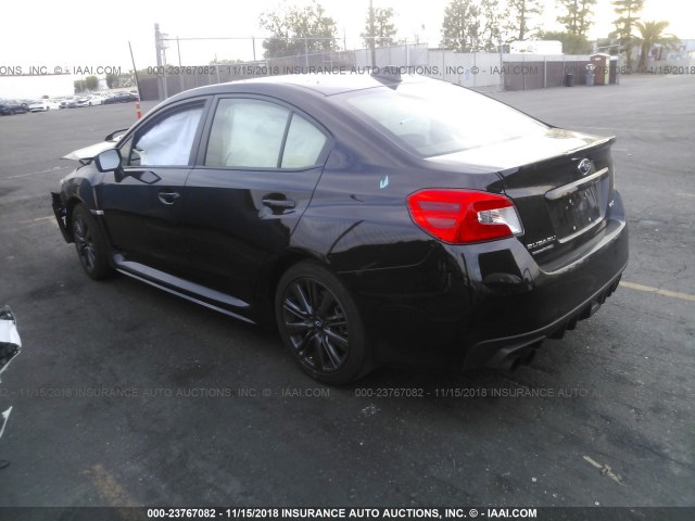 JF1VA1A67J9821305 - 2018 SUBARU WRX BLACK photo 3