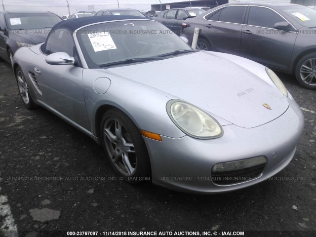 WP0CA29847U710181 - 2007 PORSCHE BOXSTER SILVER photo 1