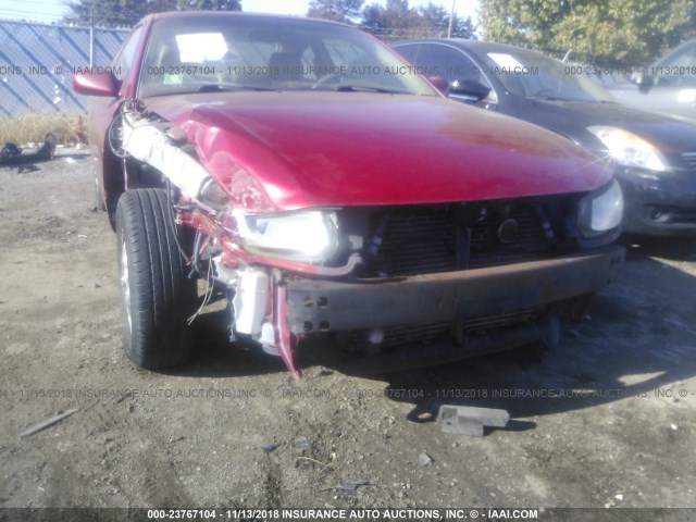 2T1CG22P5YC324156 - 2000 TOYOTA CAMRY SOLARA SE MAROON photo 6