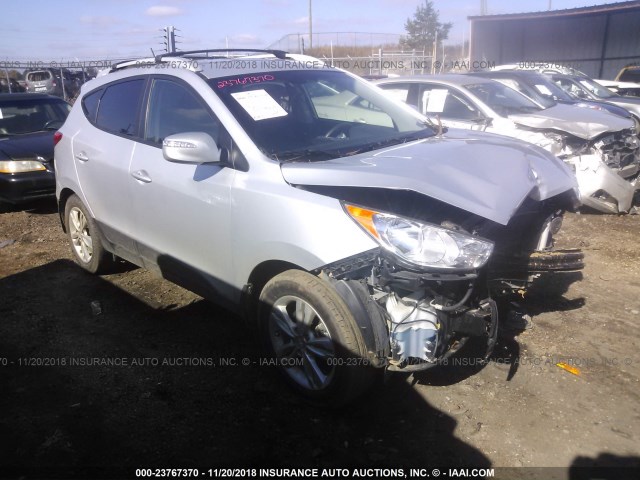 KM8JU3AC8CU520748 - 2012 HYUNDAI TUCSON GLS/LIMITED 银色 照片 1