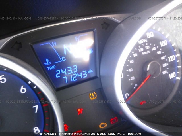 KM8JU3AC8CU520748 - 2012 HYUNDAI TUCSON GLS/LIMITED 银色 照片 7