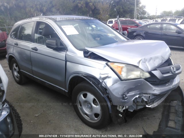 JHLRE38397C066695 - 2007 HONDA CR-V LX SILVER photo 1