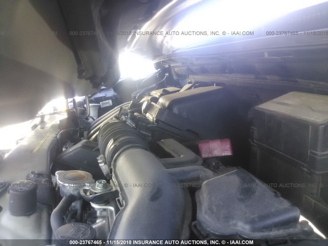 3N1CE2CP0FL433173 - 2015 NISSAN VERSA NOTE S/S PLUS/SV/SL/SR GRAY photo 10