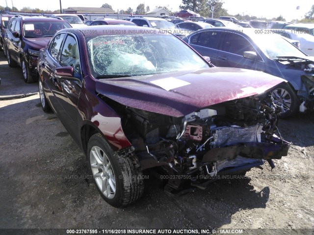 1G11C5SL2FF283774 - 2015 CHEVROLET MALIBU 1LT MAROON photo 1