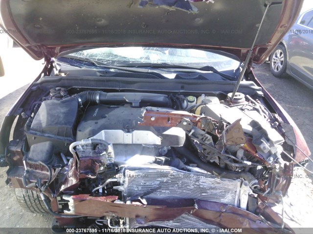 1G11C5SL2FF283774 - 2015 CHEVROLET MALIBU 1LT MAROON photo 10