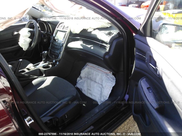 1G11C5SL2FF283774 - 2015 CHEVROLET MALIBU 1LT MAROON photo 5