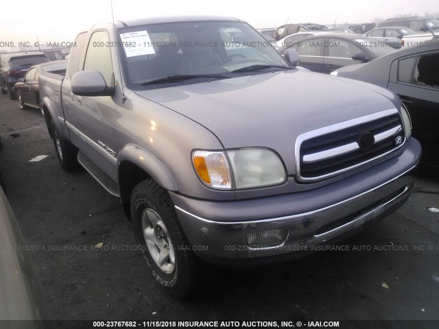 5TBBT48171S167368 - 2001 TOYOTA TUNDRA ACCESS CAB LIMITED SILVER photo 1