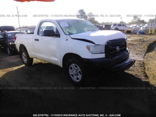 5TFJU5F1XBX004606 - 2011 TOYOTA TUNDRA WHITE photo 1