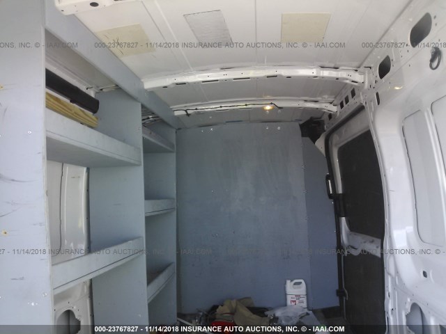 1FTYR1CM9FKA12383 - 2015 FORD TRANSIT T-250 WHITE photo 8