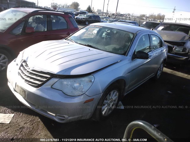 1C3LC46K08N133297 - 2008 CHRYSLER SEBRING LX SILVER photo 2