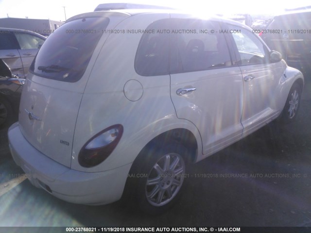 3A8FY68B37T627907 - 2007 CHRYSLER PT CRUISER LIMITED WHITE photo 4