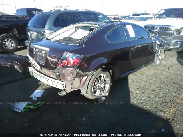 JTKDE167690297407 - 2009 TOYOTA SCION TC 勃艮第红 照片 4