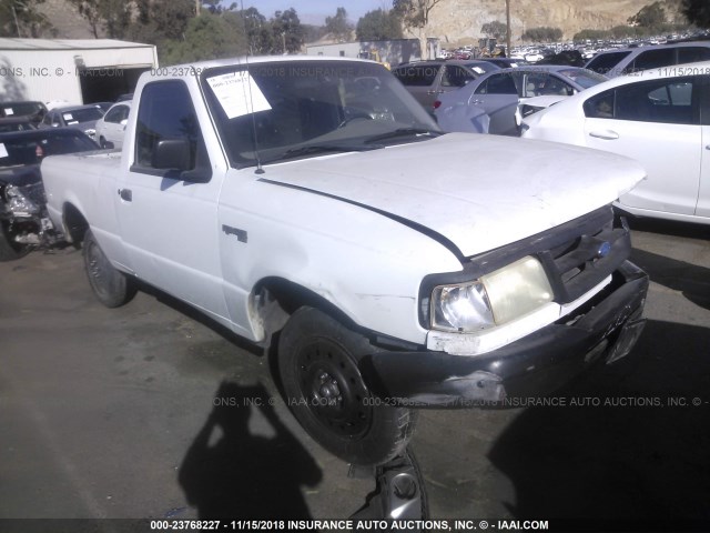 1FTCR10A4SUB28755 - 1995 FORD RANGER WHITE photo 1