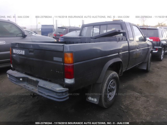 1N6SD16Y6PC435725 - 1993 NISSAN TRUCK KING CAB Navy photo 4