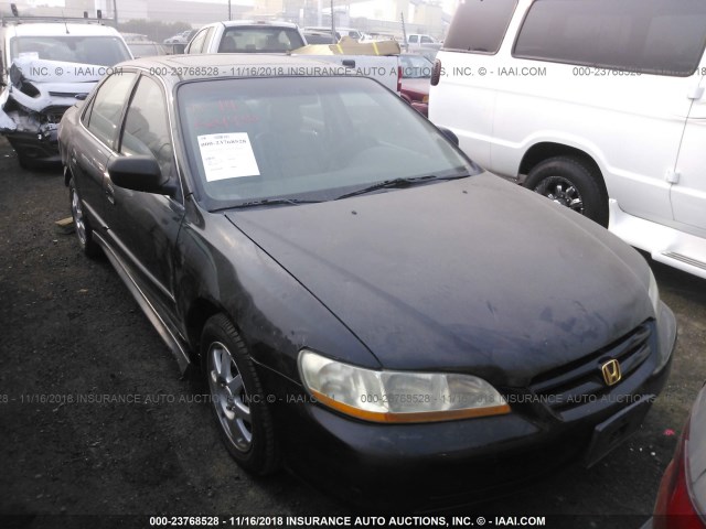 JHMCG66892C017226 - 2002 HONDA ACCORD EX/SE BLACK photo 1