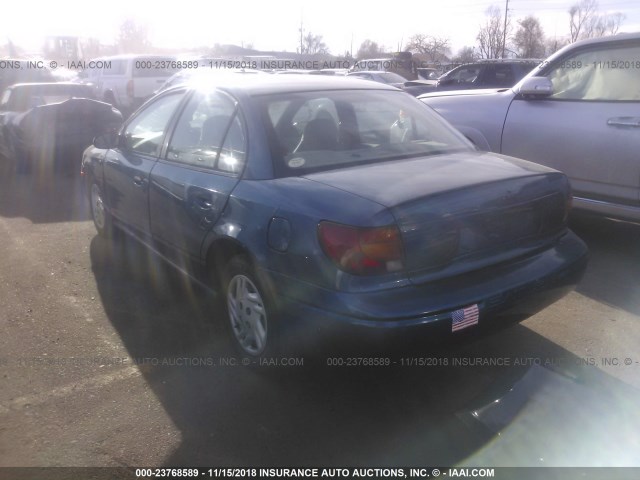 1G8ZF52822Z164431 - 2002 SATURN SL 蓝色 照片 3