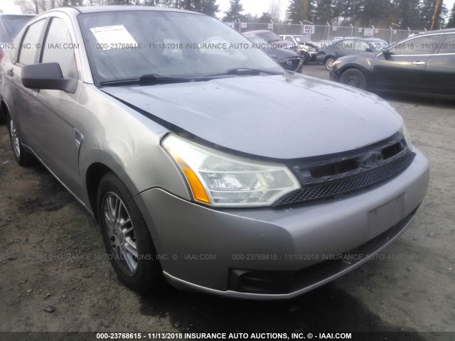 1FAHP35N38W247726 - 2008 FORD FOCUS SE/SEL/SES GRAY photo 6