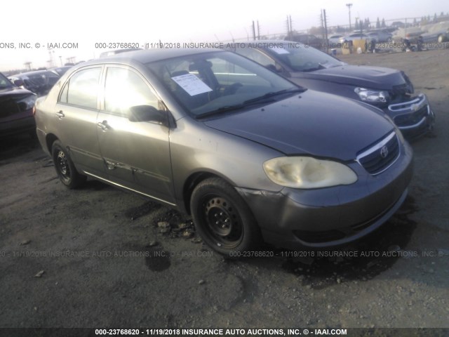 1NXBR32E37Z897015 - 2007 TOYOTA COROLLA CE/LE/S GRAY photo 1