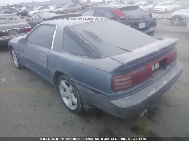 JT2MA70M0M0154751 - 1991 TOYOTA SUPRA BLUE photo 3