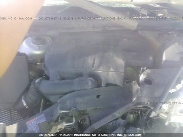 1G1ZB5E04CF339815 - 2012 CHEVROLET MALIBU LS ვერცხლისფერი ფოტო 10