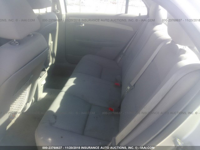 1G1ZB5E04CF339815 - 2012 CHEVROLET MALIBU LS ვერცხლისფერი ფოტო 8