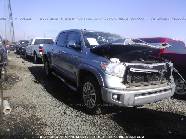 5TFAW5F13GX524020 - 2016 TOYOTA TUNDRA CREWMAX 1794/PLATINUM GRAY photo 1