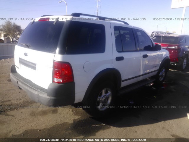 1FMZU62K94UB62068 - 2004 FORD EXPLORER XLS/XLS SPORT WHITE photo 4