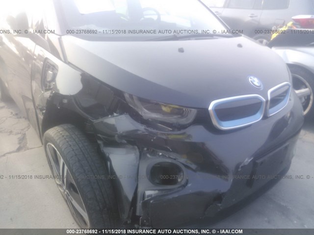 WBY1Z4C51FV278263 - 2015 BMW I3 REX BLACK photo 6