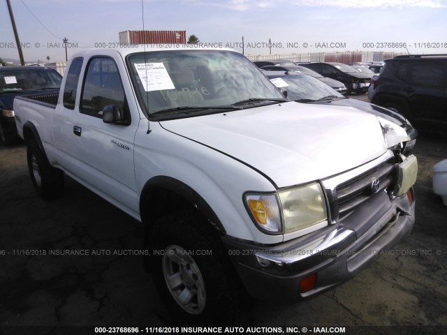 4TASM92N6XZ446665 - 1999 TOYOTA TACOMA XTRACAB PRERUNNER WHITE photo 1