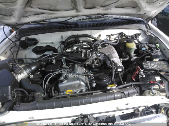 4TASM92N6XZ446665 - 1999 TOYOTA TACOMA XTRACAB PRERUNNER თეთრი ფოტო 10