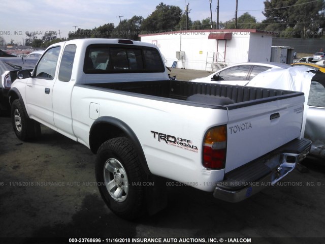 4TASM92N6XZ446665 - 1999 TOYOTA TACOMA XTRACAB PRERUNNER WHITE photo 3