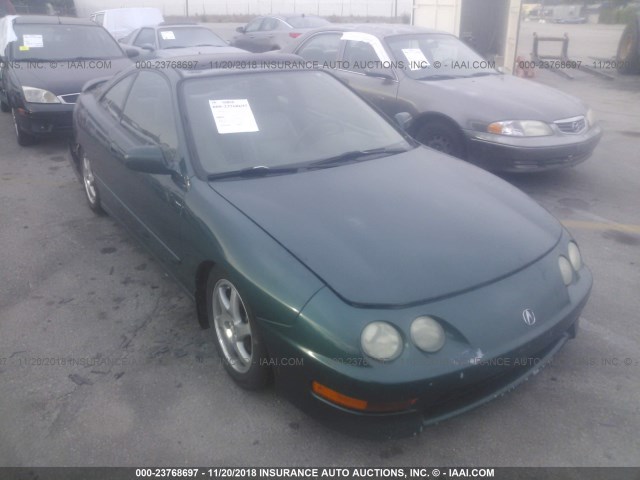 JH4DC2398YS006853 - 2000 ACURA INTEGRA GSR GREEN photo 1