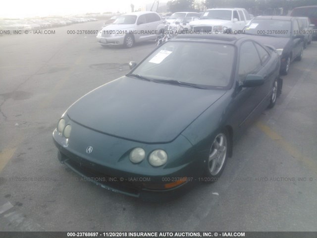 JH4DC2398YS006853 - 2000 ACURA INTEGRA GSR GREEN photo 2