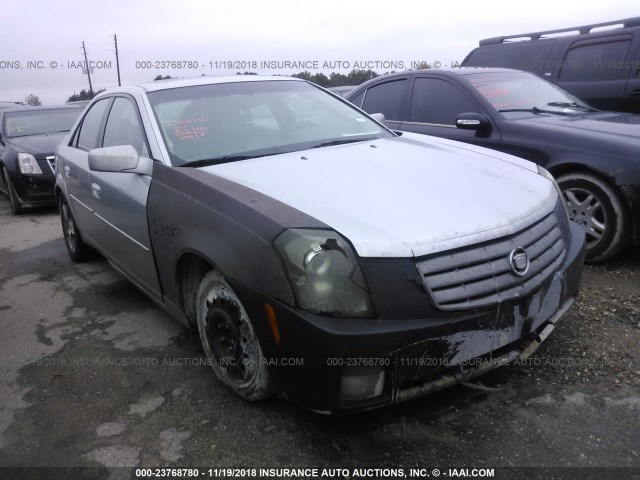 1G6DP567950107847 - 2005 CADILLAC CTS HI FEATURE V6 SILVER photo 1