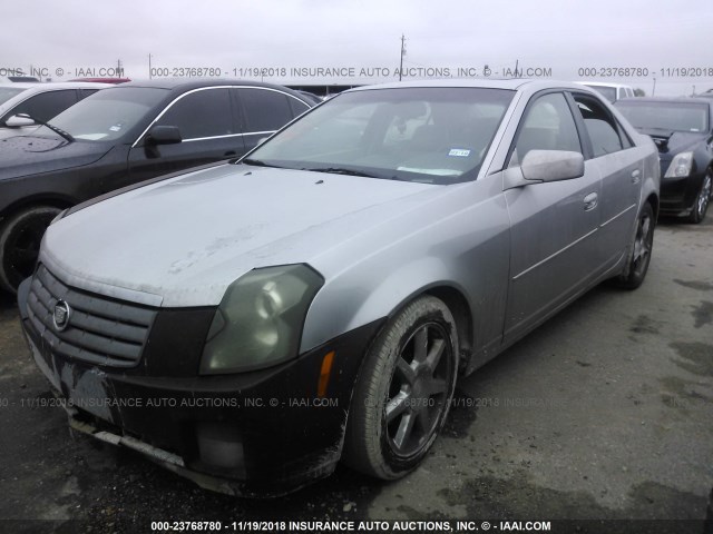 1G6DP567950107847 - 2005 CADILLAC CTS HI FEATURE V6 SILVER photo 2