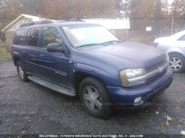 1GNET16S736141166 - 2003 CHEVROLET TRAILBLAZER EXT BLUE photo 1