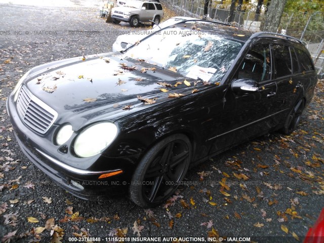 WDBUH65J04A455315 - 2004 MERCEDES-BENZ E 320 BLACK photo 2